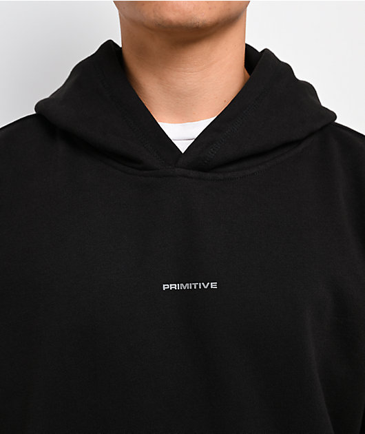Primitive Euro Black Heavyweight Hoodie