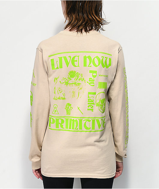 Lime Green Long Sleeve T-Shirt