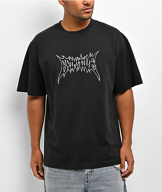 Primitive Funhouse Black Heavyweight T-Shirt