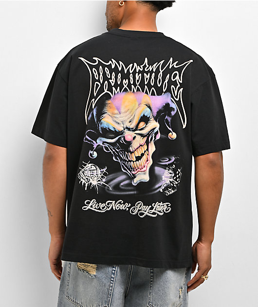 Primitive Funhouse Black Heavyweight T-Shirt