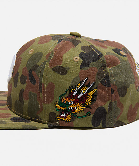 Primitive Good Time Camo Snapback Hat