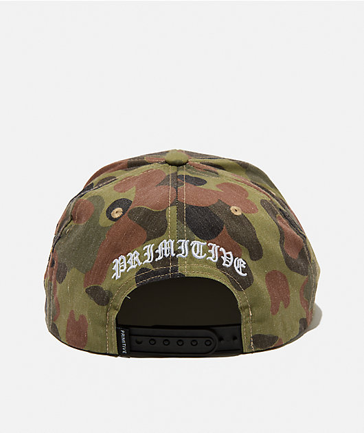 Primitive Good Time Camo Snapback Hat