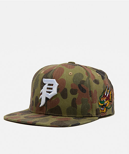 Primitive Good Time Camo Snapback Hat