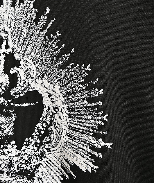 Primitive Grace Rhinestone Black T-Shirt