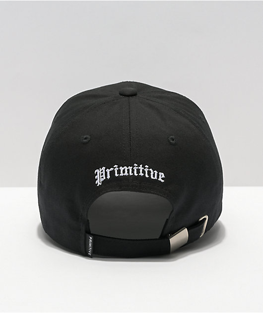 Primitive Heartbreakers Black Strapback Hat