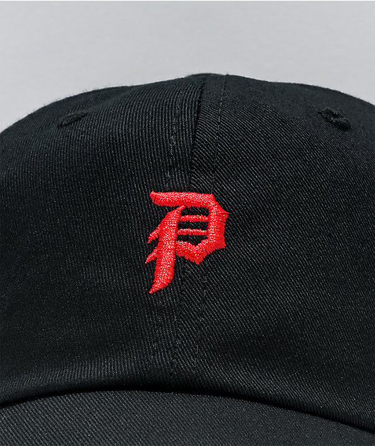 Primitive Heartbreakers Black Strapback Hat