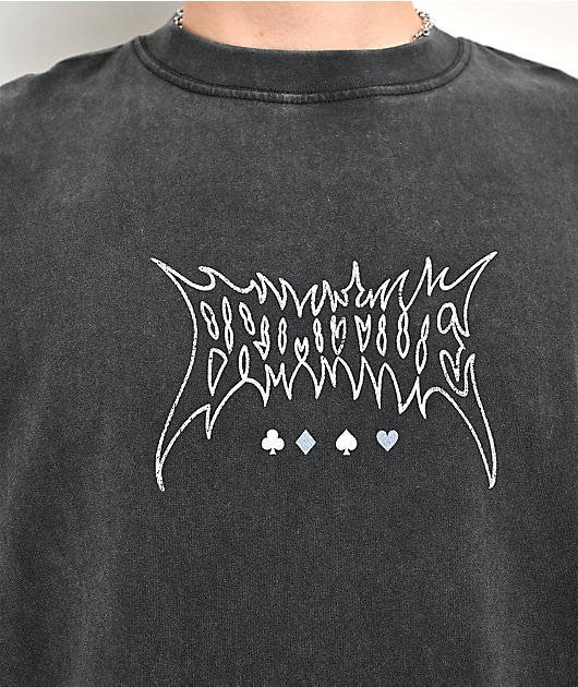 Primitive Henderson Black Wash Heavyweight T-Shirt