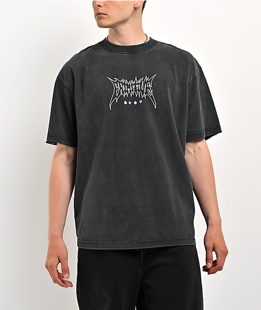 Primitive Henderson Black Wash Heavyweight T-Shirt