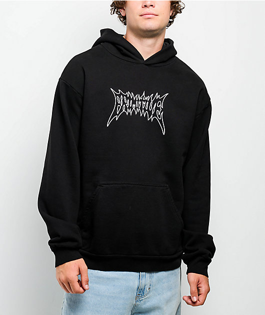 Primitive High Risk Black Heavyweight Hoodie