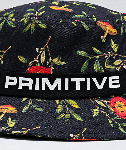 Primitive Horticulture Black Bucket Hat
