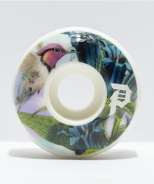 Primitive Hummingbird White 53mm 101a Skateboard Wheels