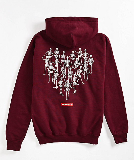 Burgundy hoodie fashion kids