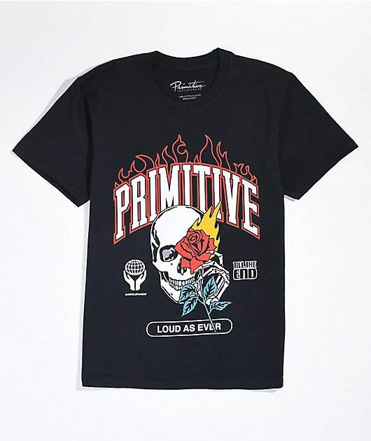 Primitive Kids Heat Black T-Shirt
