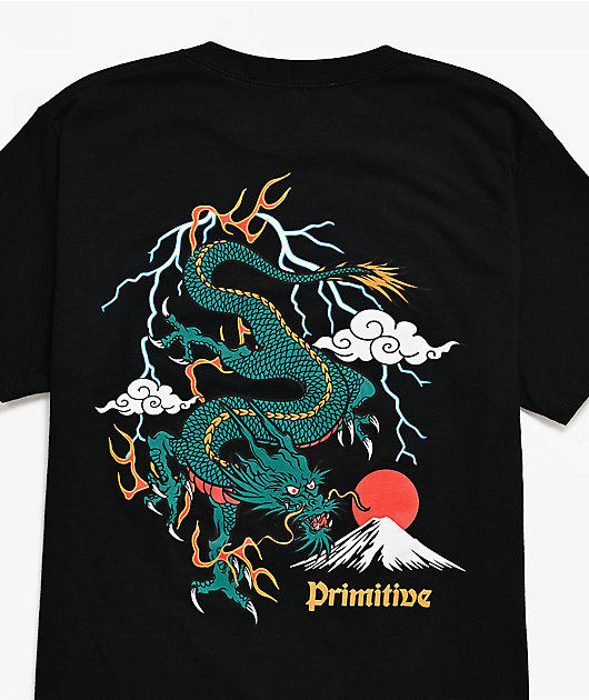 Primitive Kids Meltdown Black T-Shirt