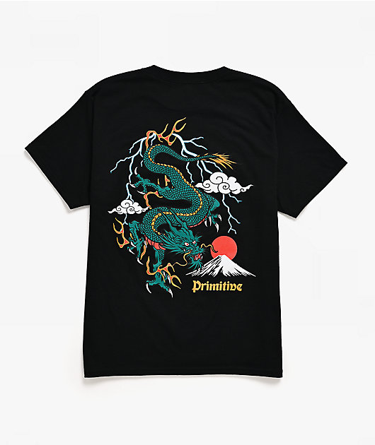 Primitive Kids Meltdown Black T-Shirt