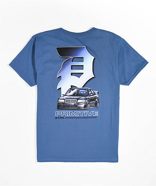 Primitive Kids Motor Camiseta azul oscuro