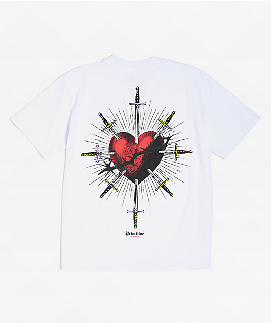 Primitive Kids Saint White Heavyweight T-Shirt
