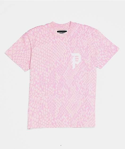 Primitive Kids Scales Pink Heavyweight T-Shirt
