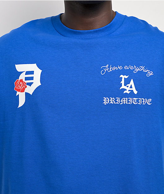 Primitive LA Champs Blue T-Shirt