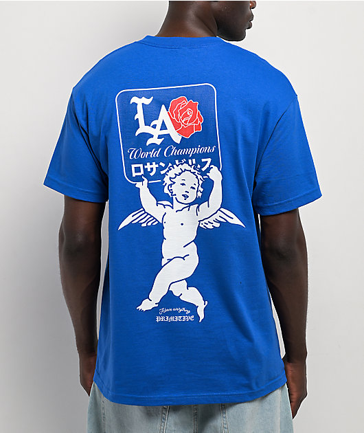 Primitive LA Champs Blue T-Shirt