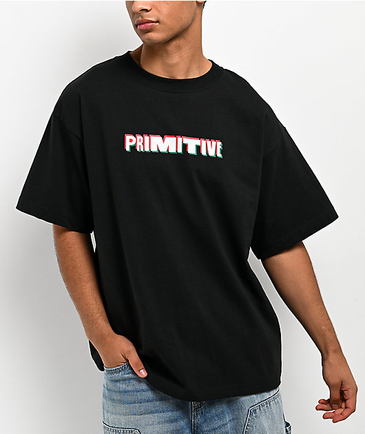 Primitive Landscape Dirty P Black Heavyweight T-Shirt