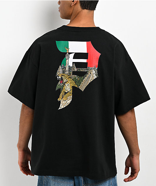 Primitive Landscape Dirty P Black Heavyweight T-Shirt