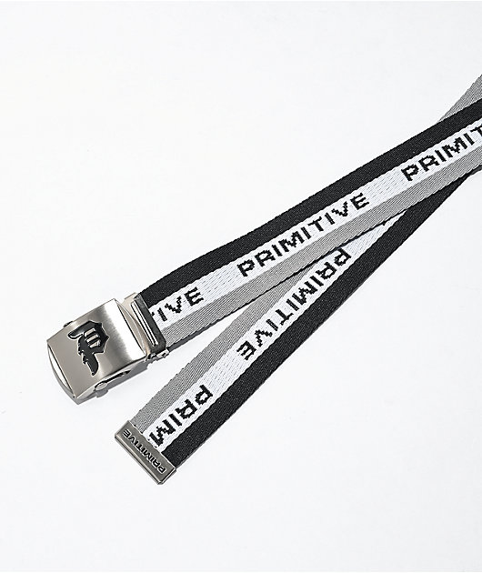 Primitive Levels Grey Web Belt