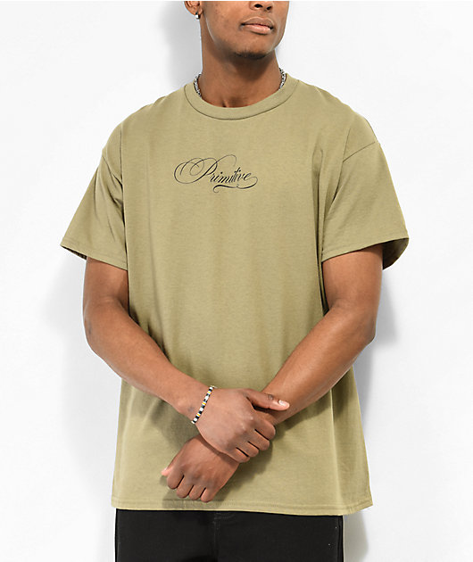 Primitive Love Carmine Green T-Shirt