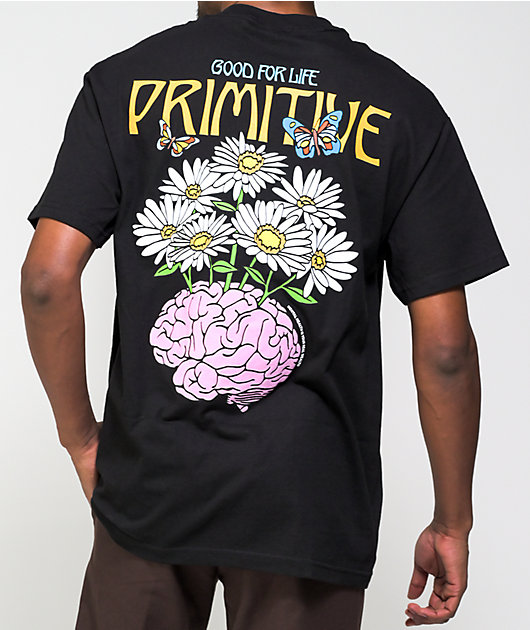 Primitive Mental Wealth Black T-Shirt