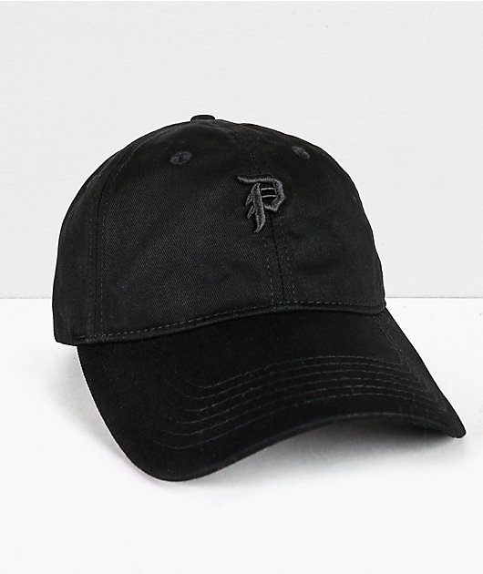Primitive Mini Dirty P Black Strapback Hat