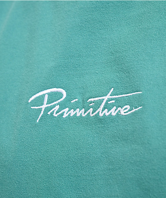 Primitive Mini Nuevo Teal Heavyweight T-Shirt