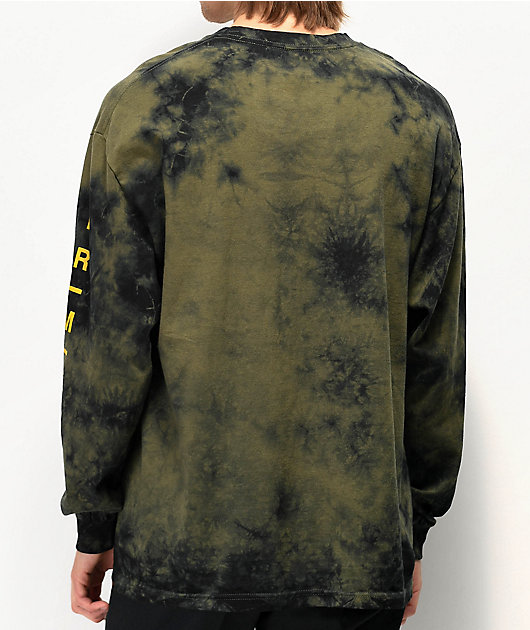 camiseta tie dye verde