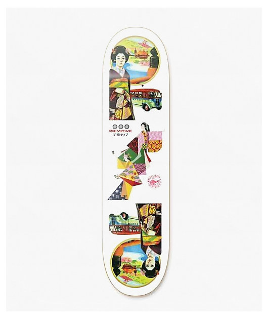 Primitive Neal Far East 8.38" Skateboard Deck