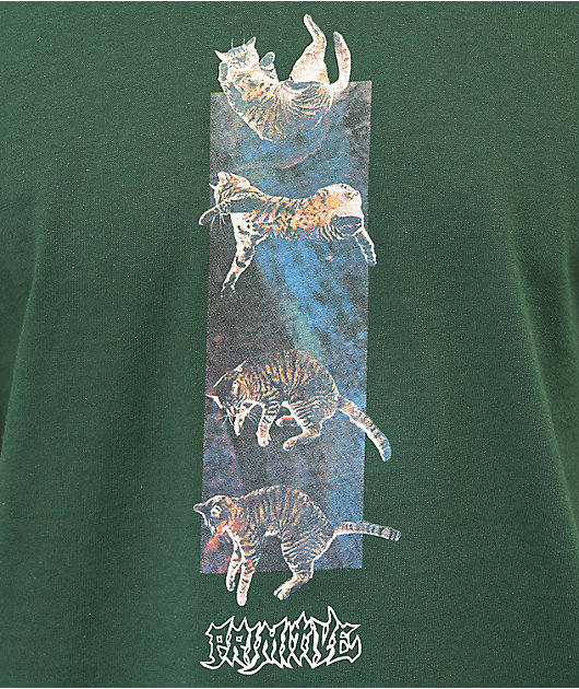 Primitive Nine Lives Forest Green T-Shirt