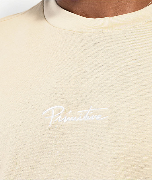 Primitive Nuevo Core Premium Beige T-Shirt