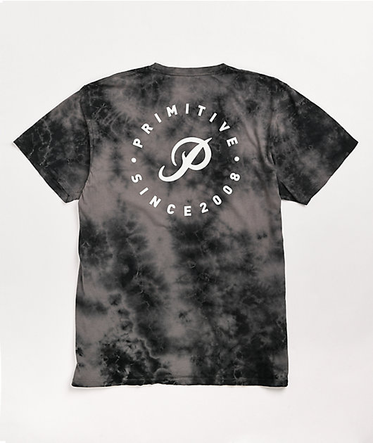 Primitive Orbit Black Crystal Wash T-Shirt