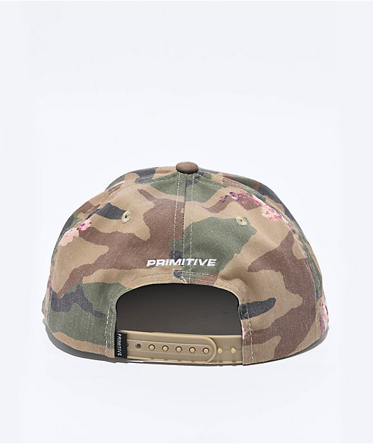 Primitive Osaka Dirty P Camo Snapback Hat | Zumiez