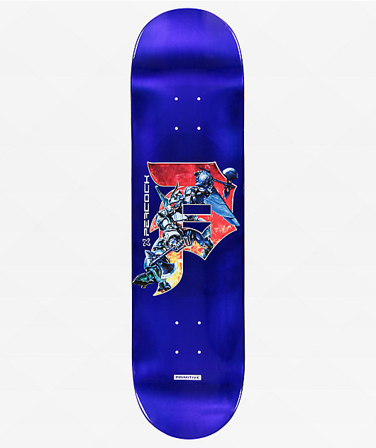 Primitive Peacock Destroyer 8.25" Skateboard Deck