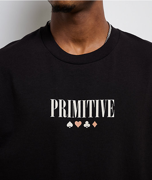 Primitive Players Black Heavyweight T-Shirt