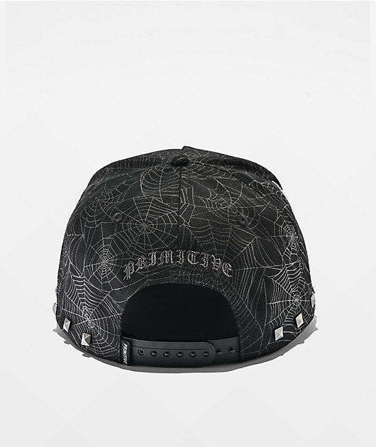Primitive Prey A-Frame Black Snapback Hat