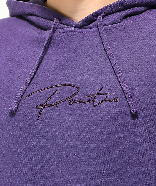 Primitive Rise Purple Hoodie