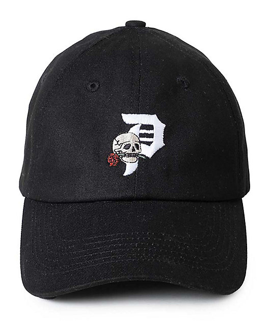 Primitive Rogue Black Strapback Hat