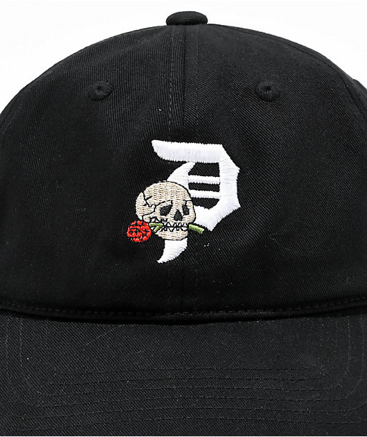 Primitive Rogue Black Strapback Hat