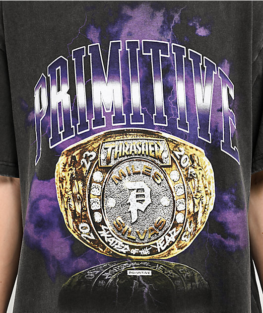 Primitive SOTY Washed Black T-shirt | Zumiez