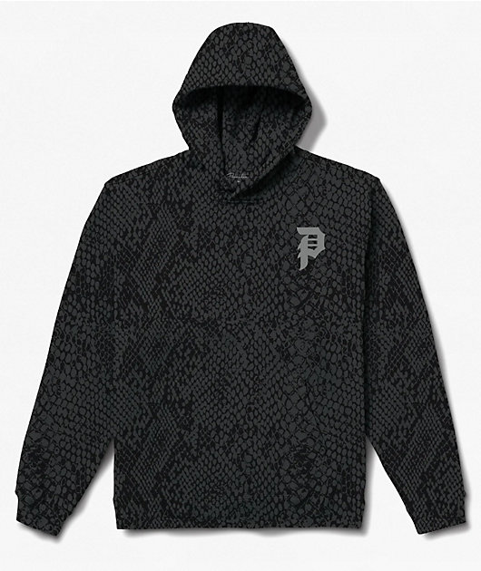 Primitive Scales Black Heavyweight Hoodie