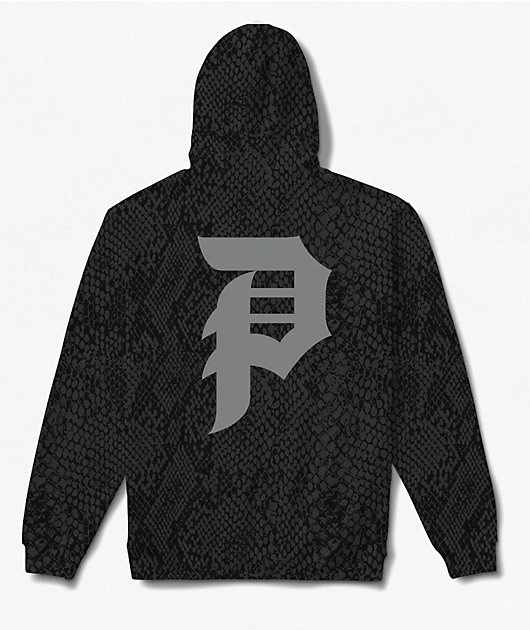 Primitive Scales Black Heavyweight Hoodie