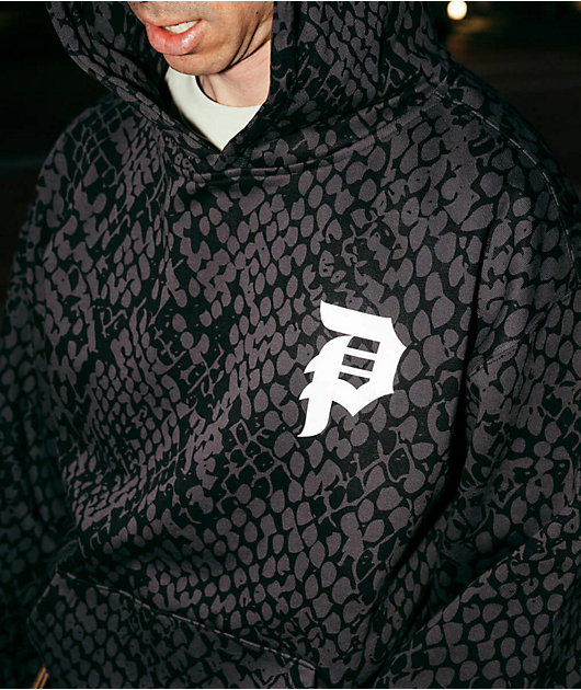 Primitive Scales Black Heavyweight Hoodie