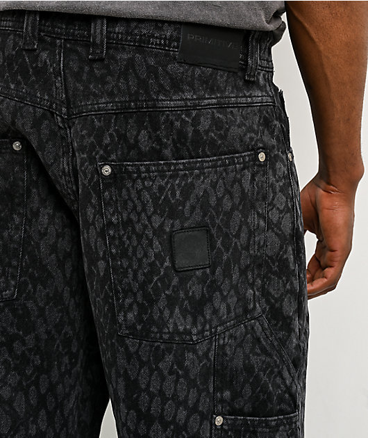 Primitive Scales Grey Carpenter Pants
