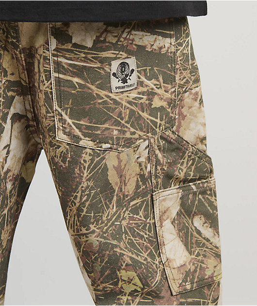 Primitive Shaw Camo Carpenter Pants | Zumiez