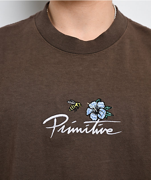 Primitive Solstice Brown Heavyweight T-Shirt